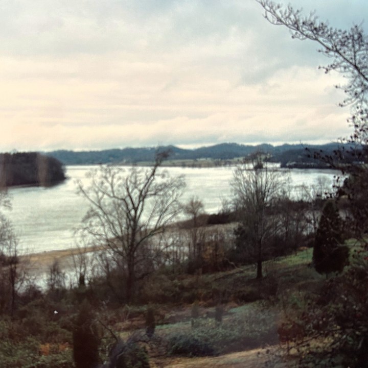 Landscape: Overlooking the main channel of the Tennessee River from South Knox County