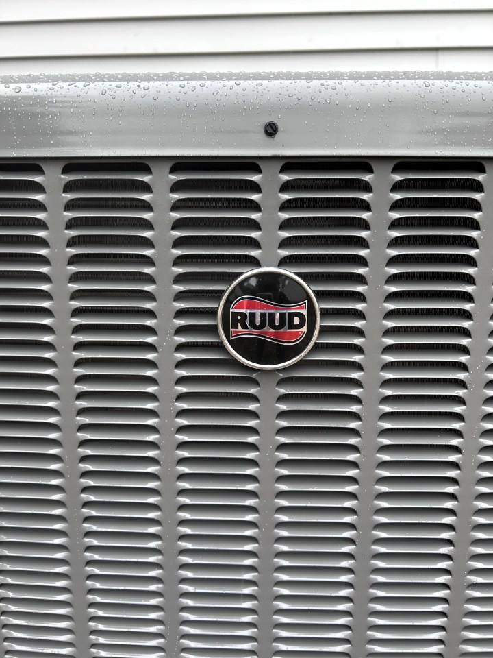 RUUD HVAC new outside fan unit