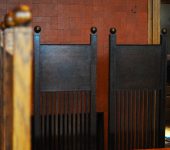 Wright's dining chairs