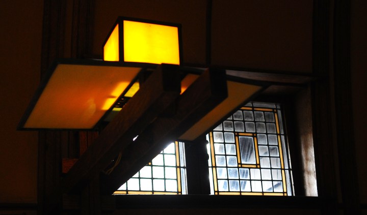 Playroom light in FLW home