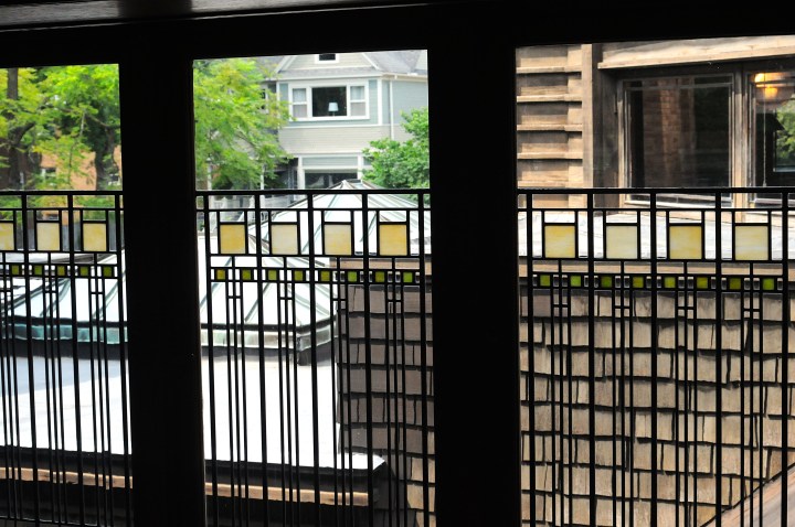 FLW house playroom window